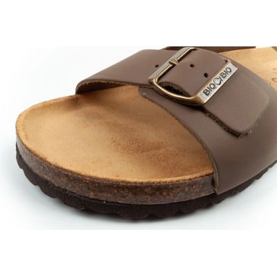 6. Bio Bio buty sandały męskie profilowane skóra naturalna
