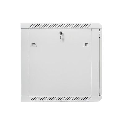 4. Szafa rack Lanberg WF01-6612-10S (12U; 635mm / 600mm / 600 mm; wisząca; Szklane; 19''; kolor szary)