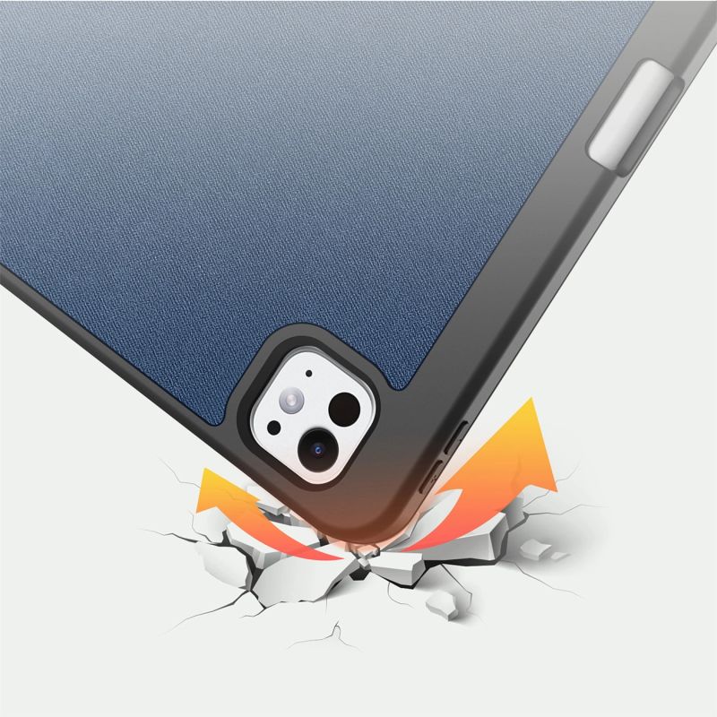 11. Etui Dux Ducis Domo z klapką i smart sleep na Xiaomi Pad 6 / 6 Pro - niebieskie