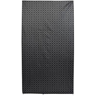 12. SZAFA TEKSTYLNA GARDEROBA 90x45x170CM ORNAMENT 45207