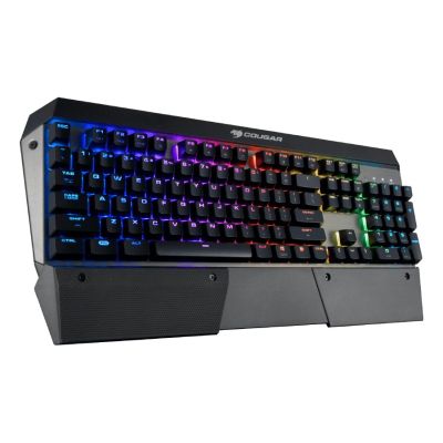 3. COUGAR CGR-Attack-X3-RGB klawiatura Gaming USB QWERTY Angielski Czarny