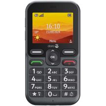 Doro Leva L10 6,1 cm (2.4") 120,7 g Czarny Telefon funkcjonalny