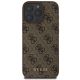 3. Etui Guess 4G Classic na iPhone 16 Pro Max - brązowe