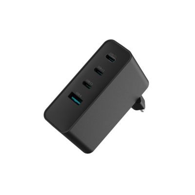 6. NATEC ŁADOWARKA SIECIOWA RIBERA GAN 3X USB-C 1X USB-A 100W CZARNA