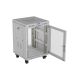 8. LANBERG SZAFA STOJĄCA 19" 15U 600X600 LCD SZARA