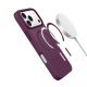 4. Etui Dux Ducis Yind na iPhone 18 Pro / 17 Pro kompatybilne z MagSafe - wiśniowe