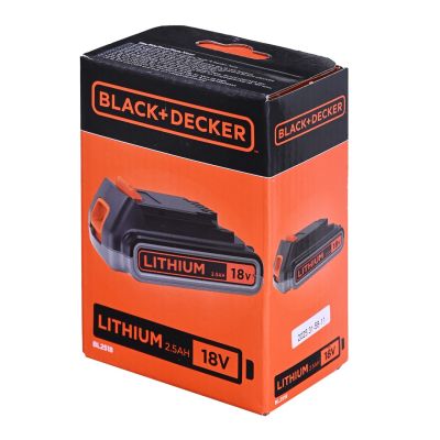 2. Akumulator 18V, Li-lon 2,5Ah BL2518-XJ BLACK+DECKER