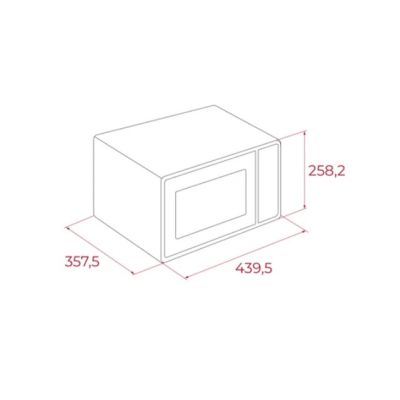 7. Kuchenka mikrofalowa TEKA MW FS20 WH