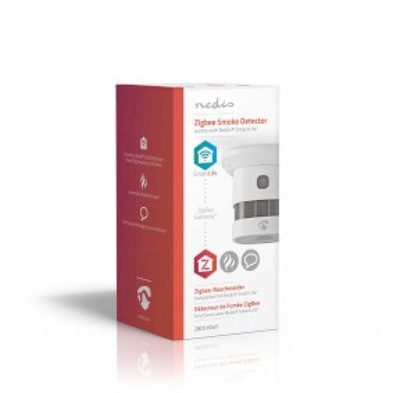 9. Czujnik dymu Nedis SmartLife ZBDS10WT