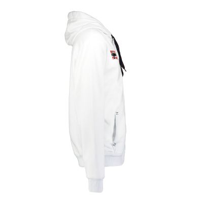 3. Bluza męska Geographical Norway GORMA MEN 100 EO +BS (WT1880H/GN-WHITE)