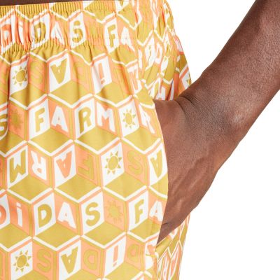 12. Szorty kąpielowe adidas FARM Rio 3-Stripes CLX M IR6199