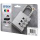 2. Epson Padlock C13T35964010 nabój z tuszem 1 szt. Oryginalny Wysoka (XL) wydajność Czarny, Cyjan, Purpurowy, Żółty