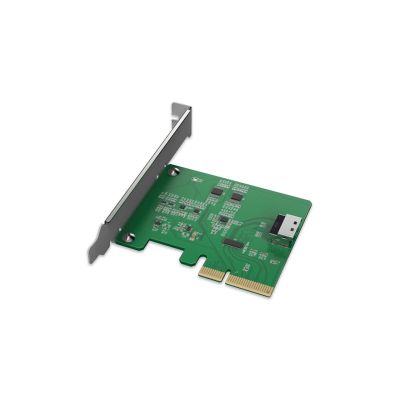 2. IcyDock MCIO 4i to PCle 5.0 x4 PCle Adapter with Redriver