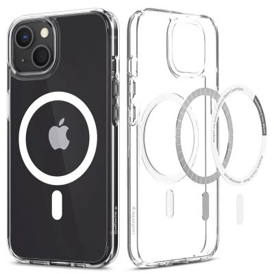 11. Etui Spigen Ultra Hybrid Mag z MagSafe na iPhone 13 - białe