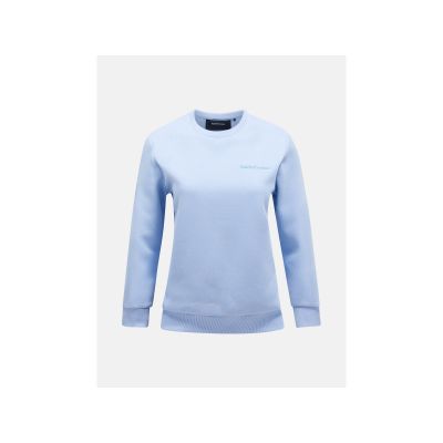 5. Bluza Peak Performance W Original Small Logo Cre niebieski