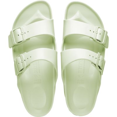 15. Klapki męskie Birkenstock Arizona Essentials EVA Regular Faded Lime na szeroką stopę piankowe (1024571)