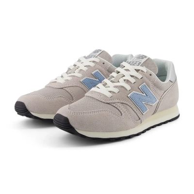 5. Sneakersy damskie New Balance 373 buty sportowe zamszowe beżowe (WL373BL2)