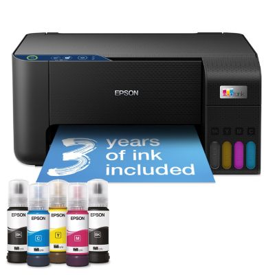 5. Epson EcoTank L3231 - wielofunkcyjna drukarka A4 ze stałym zasilaniem w atrament