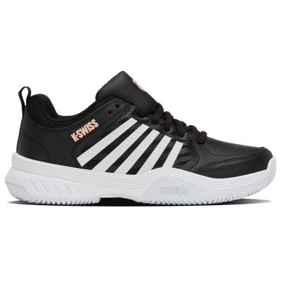 Sneakersy damskie K-swiss COURT EXPRESS 2 CLAY do treningu czarne (94429-078-M)