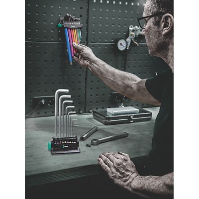 3. Zestaw kluczy trzpieniowych 950/9 HEX-PLUS 8, 9CZR