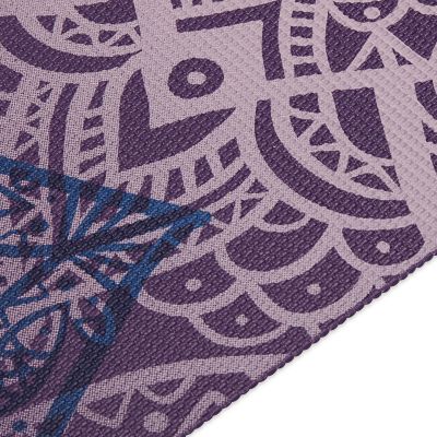 8. Mata do Jogi Gaiam Purple Lattice 4 mm 64747