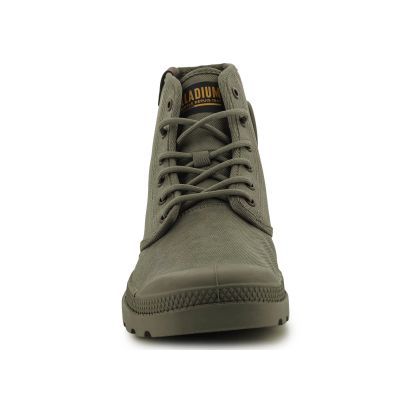 3. Buty Palladium PAMPA HI COATED U 74375-377-M Dusky Green