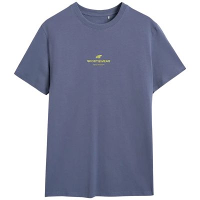 7. Koszulka męska 4F M2961 denim 4FWAW25TTSHM2961 32S