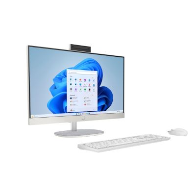 2. HP AiO 24-cr0334nw Ryzen 7 7730U 23.8"FHD IPS 250nits AG 16GB DDR4 3200 SSD512 Radeon Vega 8 LAN Cam1080p+IR NoOS Shell White 2Y