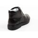 4. Lee Cooper buty męskie eleganckie skórzane czarne trzewiki ocieplane