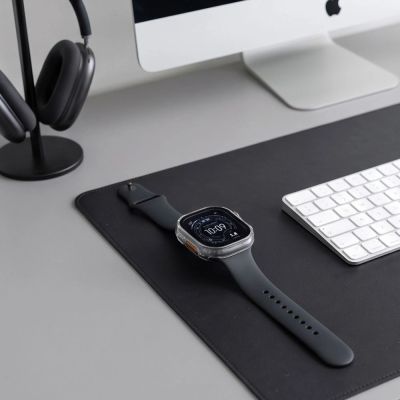 8. Etui Tech-Protect Defense Titanium & Clear 2-Pack na Apple Watch 49 mm