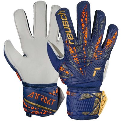 6. Rękawice bramkarskie Reusch Attrakt Solid M 5470515 4410