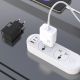 6. Ładowarka sieciowa Dudao A27CEU PD 25W GaN SB-C z kablem USB-C - czarna