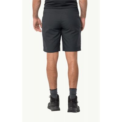 3. Spodenki trekkingowe męskie Jack Wolfskin Active Track Shorts Men phantom czarne (1503791_6350)