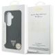 8. Etui Guess Embossed Ring Triangle Logo MagSafe na Samsung Galaxy S26 - czarne