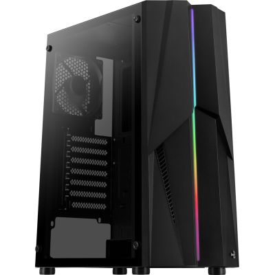 2. Obudowa AEROCOOL PGS MECHA-G-BK-v1 RGB czarna