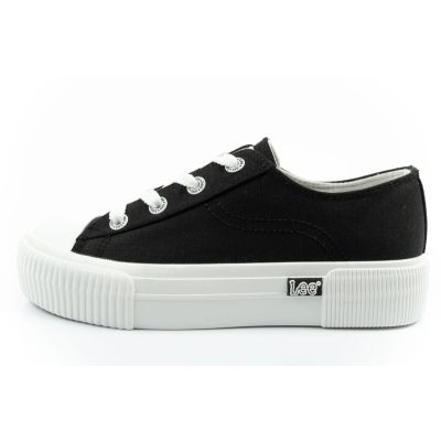 2. Lee buty damskie sportowe Isla trampki czarne platforma wygodne