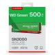 7. Dysk SSD WD Green SN3000 500GB M.2 NVMe WDS500G4G0E