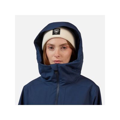 7. Kurtka narciarska damska ROSSIGNOL W ROCHRUN INSULATED JKT granatowa