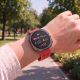3. Pasek Tech-Protect Silicone Air na Samsung Galaxy Watch Ultra 47 mm - czerwony