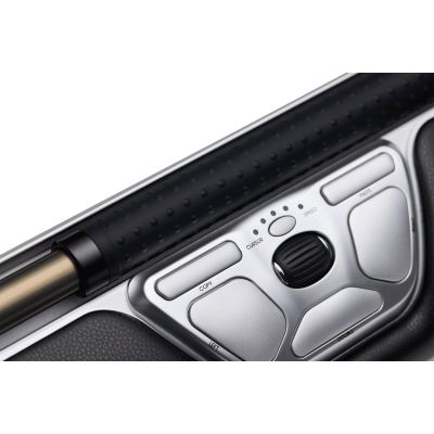 2. Contour Design RollerMouse Czerwona Max, przewodowa, USB Type-A, 2800 DPI, Srebrny