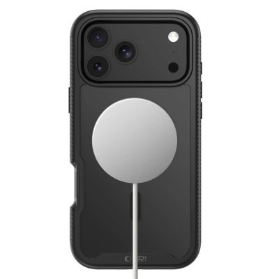 4. Etui Tech-Protect Defense MagSafe na iPhone 17 Pro / 18 Pro - czarne matowe