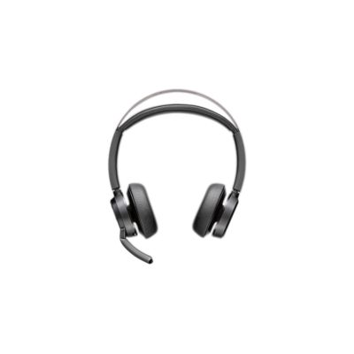 52. POLY Zestaw słuchawkowy Voyager Focus 2 z certyfikatem Microsoft Teams USB-C-C + przejściówka USB-C/A