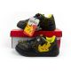 10. Leomil buty sportowe dziecięce sneakersy Pokemon lekkie na rzep czarne