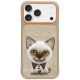 Etui Nimmy Big Eyed Pet 2.0 Cat do iPhone 17 Pro Max - beżowe