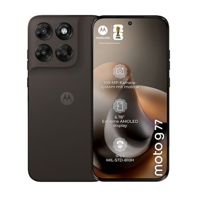 13. Motorola moto g77 17,3 cm (6.8") Hybrid Dual SIM Android 16.0 5G USB Type-C 8 GB 256 GB 5200 mAh Czarny