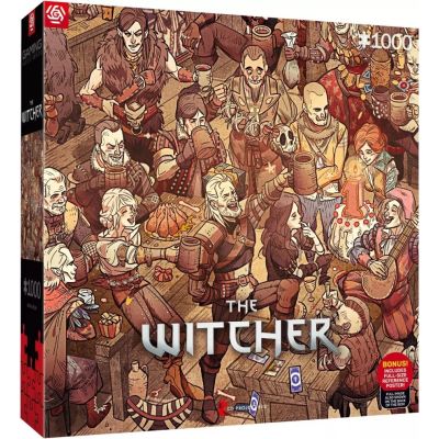 Puzzle Good Loot: The Witcher - Birthday, 1000 elementów