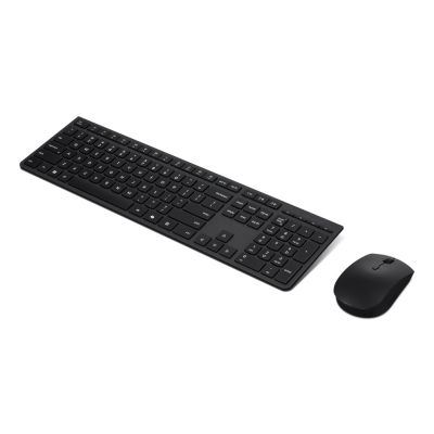 3. Klawiatura i mysz bezprzewodowa Lenovo 4X31R64357 RF Wireless + Bluetooth QWERTY Skandynawia Szary