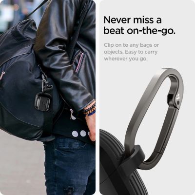 14. Etui Spigen Rugged Armor Samsung Galaxy Buds 3 / 3 Pro - czarne