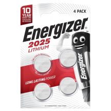 ENERGIZER  BATERIE SPECJALISTYCZNE CR2025 4 SZTUKI