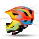 5. Kask rowerowy Rockbros TT-32SOYB-S dziecięcy z odpinaną szczęką rozmiar S - żółto-pomarańczowy